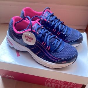 Ryka Blue & Pink Impulse Tennis Shoe size 6